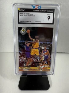 🔥 1998-99 Upper Deck Choice Flash Stats - Shaquille O’Neal CGC 9 Mint 🔥 - Bild 1 von 2