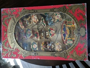 Vintage Mr Christmas Lighted Holiday Carousel Circa 1874 Music Box Carousel -NEW - Picture 1 of 15