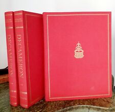 G. Boccaccio – Decameron – Edizione illustrata di pregio in 3 volumi