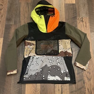 Dc Shoes Men’s Anorak 10K Waterproof Multicolor/Camo Jacket Medium - Picture 1 of 7