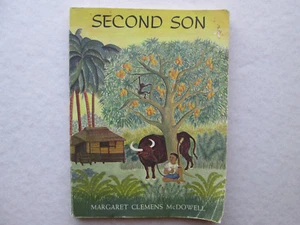 SECOND SON by Margaret Clemens McDowell 1956 Paperback FRIENDSHIP PRESS - Imagen 1 de 4