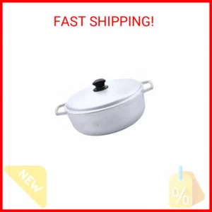 IMUSA 7.5 Quart Traditional Natural Made in Colombia Caldero with Lid for Cookin - Picture 1 of 2