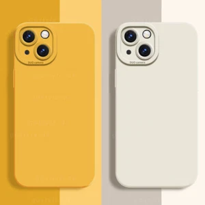 Funda Silicona Líquida para iPhone 16 Pro Max 15 14 13 11 12 Original Funda Protectora - Imagen 1 de 26