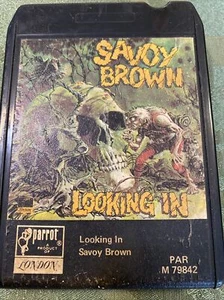 Savoy Brown 8-Track Looking In with Picture Sleeve Parrot London Par M 79842 - Imagen 1 de 5
