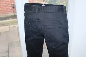 Mens NEXT Slim W32 L29 Black 32S Jeans stretch Tapered Leg - Picture 1 of 17