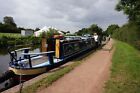 Photo 12X8 Canal Boat Ann Veronica Staffordshire & Worcestershire Canal  C2021