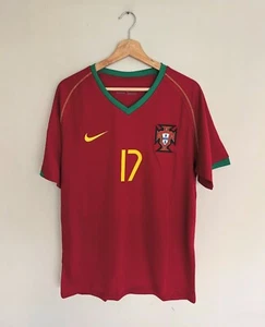 Maillot Domicile Coupe du Monde Rétro Portugal 2006 - Cristiano Ronaldo #17 - Légendaire - Photo 1/2