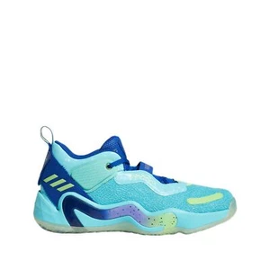 Adidas Men D.O.N. Issue 3 Basketball Shoes H68039 Aqua/Blue/Cyan - Picture 1 of 7