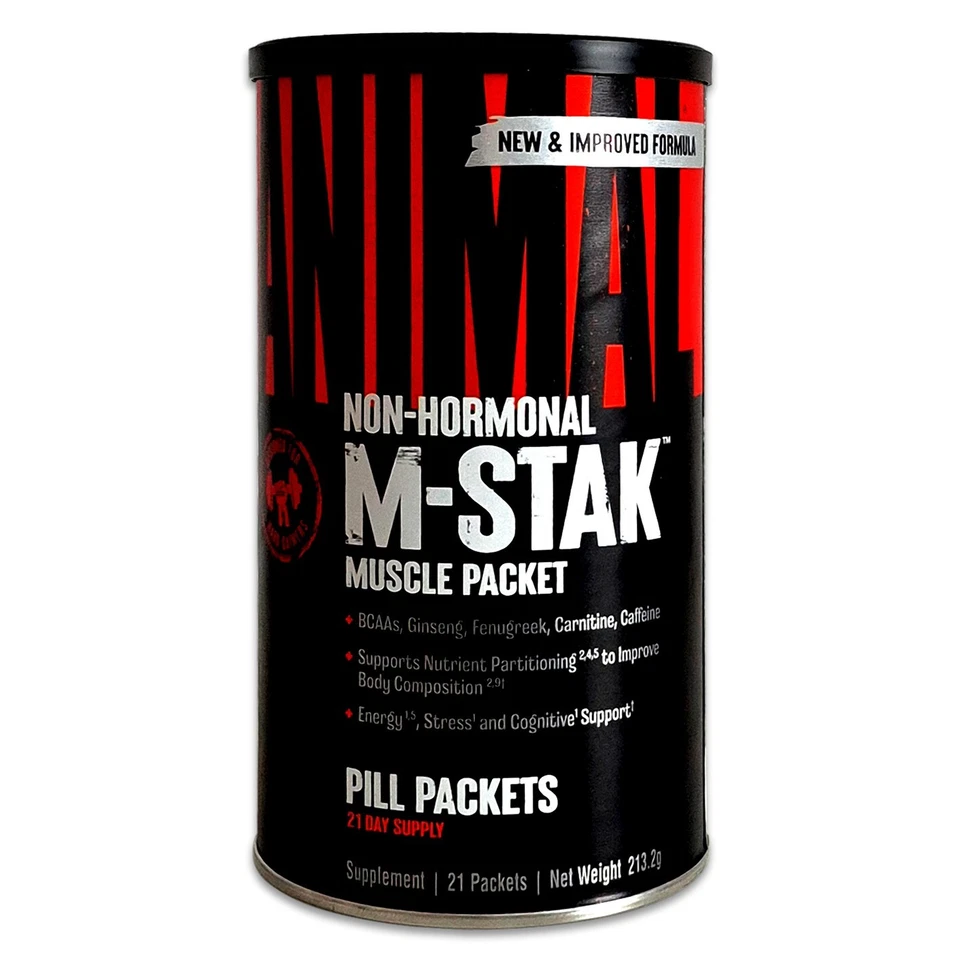 Universal Nutrition Animal M-Stak 21 packs Testosterone Booster Muskelaufbau - Bild 1 von 1