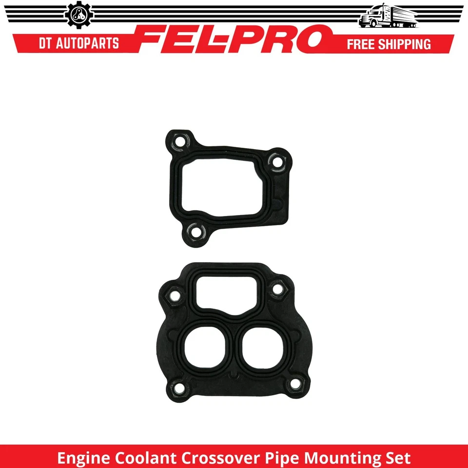 Juego de montaje de tubo cruzado refrigerante Fel-Pro para Ford F-250 Super Duty Eng 11-21 Foto 1 de 1