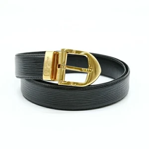 Louis Vuitton Black Leather belt - Picture 1 of 10