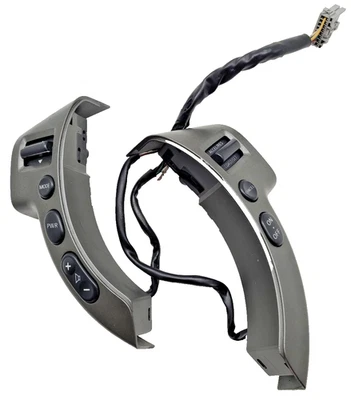 2007-2012 NISSAN SENTRA STEERING WHEEL CRUISE MEDIA CALL CONTROLS BEZEL (2) - Image 1 of 4