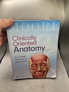 Clinically Oriented Anatomy  PB 2018  By Keith Moore 8th Edition - Picture 1 of 18