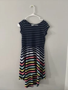 Tommy Hilfiger Big Girls Godet Fit Dress Size 12 - Picture 1 of 7