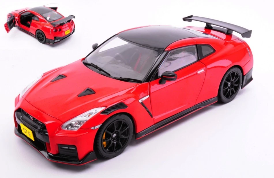 Nissan Gt / R (r35) Nismo 2021 Red 1:24 Model WB124231 WHITEBOX - Immagine 1 di 1