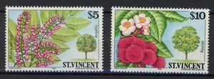 San Vicente 1984: Flora - Buen lote estampillas muy finas MNH - Valor de catálogo: 14 € - Imagen 1 de 1
