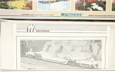 Walthers HO Scale General Electric 75' Depressed Center 4 Truck Flat Car #2003 - Image 1 of 2