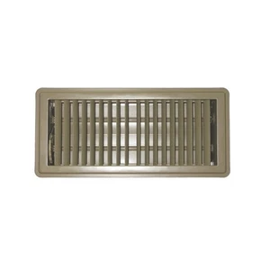 ProSelect PSDFD - Conexión de conductos de 4"" x 14"" - Difusor de piso de lujo - Marrón - Imagen 1 de 1