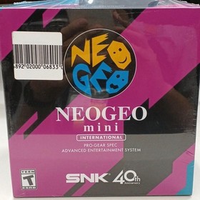 SNK NEOGEO MINI INTERNATIONAL NEO GEO MINI