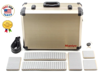 [Near Mint  Key Strap] Mamiya Aluminum Trunk KM705 Case for RB67 RZ67 From JAPAN - Image 1 of 4