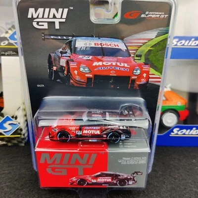 AUTO MINI GT NISSAN Z GT 500 #23 MOTUL AUTECH Z NISMO 2023SUPER GT 1:64 NUOVA - Immagine 1 di 4