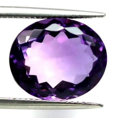 Shola Genuine 10.88 Ct Natural Purple Amethyst from Brazil - Image 1 of 3