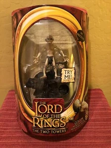 2003 Lord Ot The Rings Talking Gollum Action Figure. The Two Towers. NIB - Picture 1 of 4