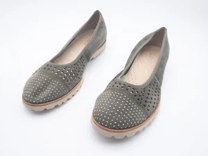 Gabor Zapatillas De Dama Ballerina Verde Talla 38 EU Art. 9100-70 - Imagen 1 de 4
