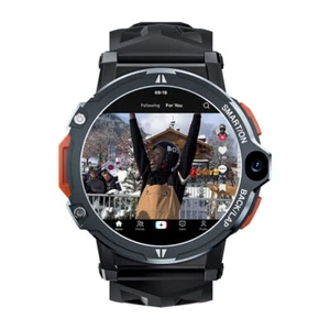 4G Smart Watch Fitness Watches Dual Camera 4GB+64GB Sleep Monitor Bracelets - Picture 1 of 11