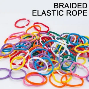 192pieces Weaving Loom Loops, Elastic Potholder Loops, E8U1 B7T4 Colors V5F8 - Picture 1 of 12