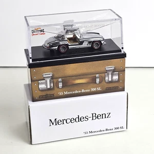 Hot Wheels '55 Mercedes-Benz 300 SL Silver Edizione Speciale 2021 RLC Exclusive LE - Foto 1 di 18