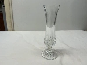Vintage Longchamp Cristal D'Arques 8-inch Bud Vase - Picture 1 of 22