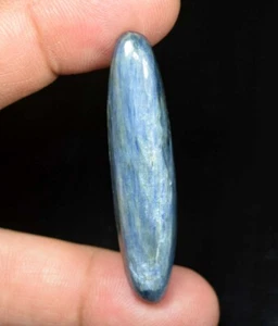 44,95 Cts. Cabujón ovalado de cianita azul 100 % natural 50,5*12*6 mm piedras preciosas sueltas - Imagen 1 de 3