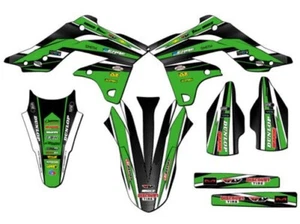 2013-2016 KX 250F VIGOR Green Senge Graphics Kit Compatible with Kawasaki - Picture 1 of 4