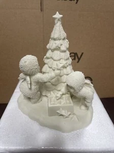 Snowbabies Dept. 56 We Will Make It Shine Figurine In Original Box 1990 Retired - Picture 1 of 16