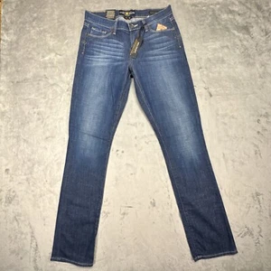 Lucky Brand Women Size 6 (W28 L32) Dark Wash Mid Rise Sofia Straight Jeans - Picture 1 of 6