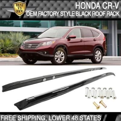 Fits 12-16 Honda CR-V OE Style Top Bolt-on Roof Rack Side Rail Bars Luggage Foto 1 de 4