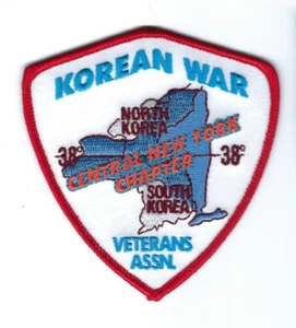 Korean War Veterans Assn. - Central New York NY Chapter patch - NEW! - Picture 1 of 1