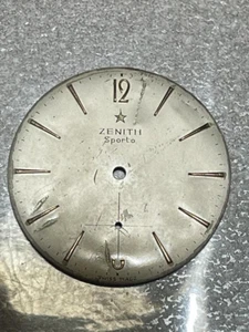ZENITH SPORTO QUADRANTE INVECCHIATO DA 30.5 mm PER cal. 126 ORIGINALE AL 100% - Picture 1 of 3