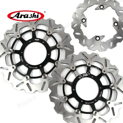 Front & Rear Brake Disc Rotor For Honda CBR1000RR 2004-2005 CBR600RR 2003-2015 - Image 1 of 4