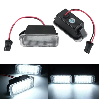 For Ford Kuga Mondeo MK4 MK5 Galaxy 2009-2015 LED License Number Plate Light - Image 1 of 4