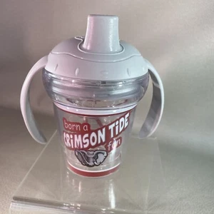 Tervis Alabama Crimson Tide 6 Oz. Toddler Sippy Cup Born A Crimson Tide Fan - Picture 1 of 12