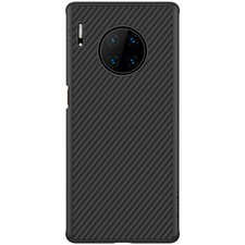 Nillkin Genuine Black Synthetic Fiber Carbon Back PC Cover Case For Mobile Phone