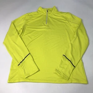 Crivit Men's Illumated Zip Neck Sports Cycling Sweatshirt 38/40 Medium - Bild 1 von 9