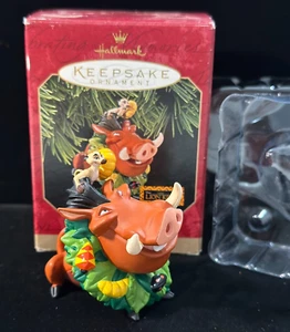 Hallmark Keepsake Christmas Ornament TIMON and PUMBAA The Lion King - Picture 1 of 6