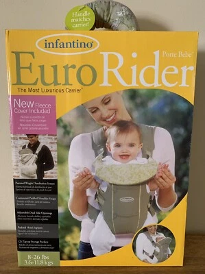 Передняя детская переноска с подкладкой 8-26 фунтов флисовый чехол Infantino роскошный бежевый желтовато-коричневый хаки - Изображение 1 из 4