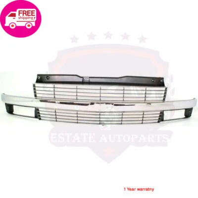 New Chevrolet Astro Front Grille For 1995-2005 GM1200371 19130758 3-Door Foto 1 de 4