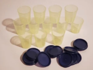 TUPPERWARE MINIS LOT/12 MINI 2 OUNCE CONTAINERS CELERY WITH NOCTURNAL SEA SEALS - Picture 1 of 4