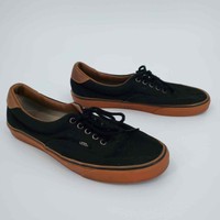 vans era black gum
