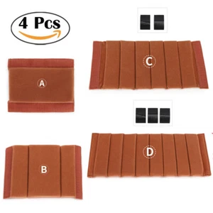 4Pcs Camera Bag Case Insert Partition Divider Separator Pad For Canon Sony Lens - Picture 1 of 8